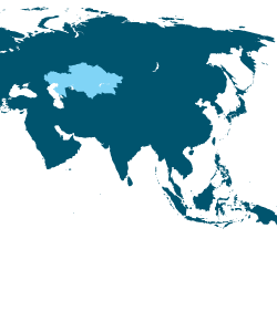 Kazakhstan Map